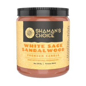 Shaman's Choice wood wick candle